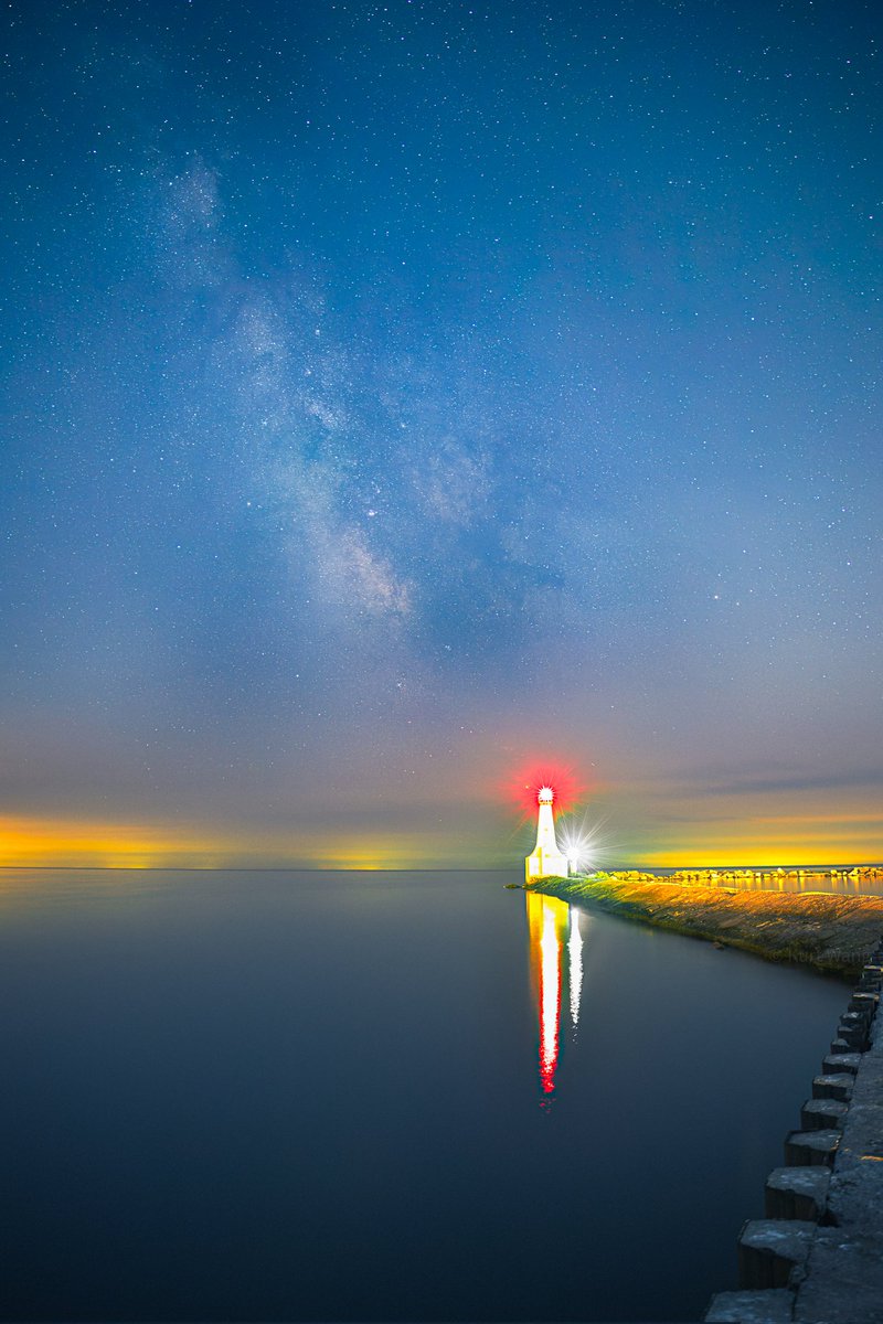 Milky Way and Lighthouse