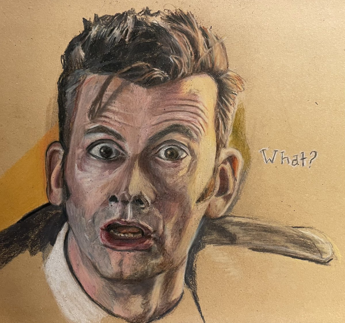BenJabeTubbs's tweet photo. Been working on this for the past few days. Getting pretty close to finishing it. @David_Tennant @bbcdoctorwho https://t.co/mZsfM2VRYi