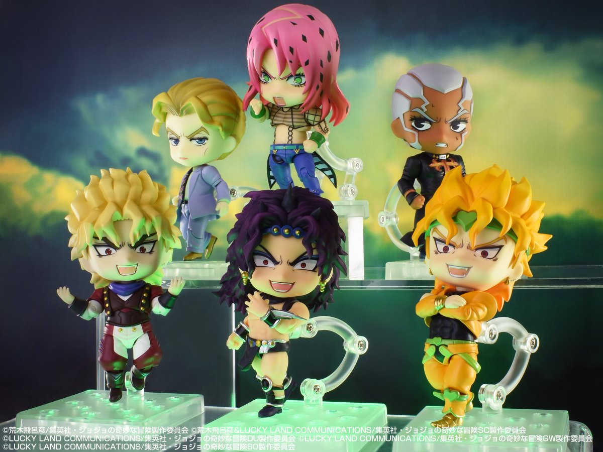 本年度もアニメ「ジョジョの奇妙な冒険」 ねんどろいどシリーズをご