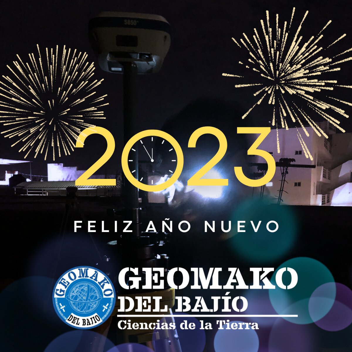 geomakodelbajio's tweet image. En Geomako del Bajío le deseamos un excelente inicio de año con futuros 366 días llenos de éxitos. Gracias por su confianza.

Recuerde visitar nuestro sitio web oficial: geomakodelbajio.com

#stonex #satlab #emlid #leica #geosurv #sitepro #hitarget #autel #dji