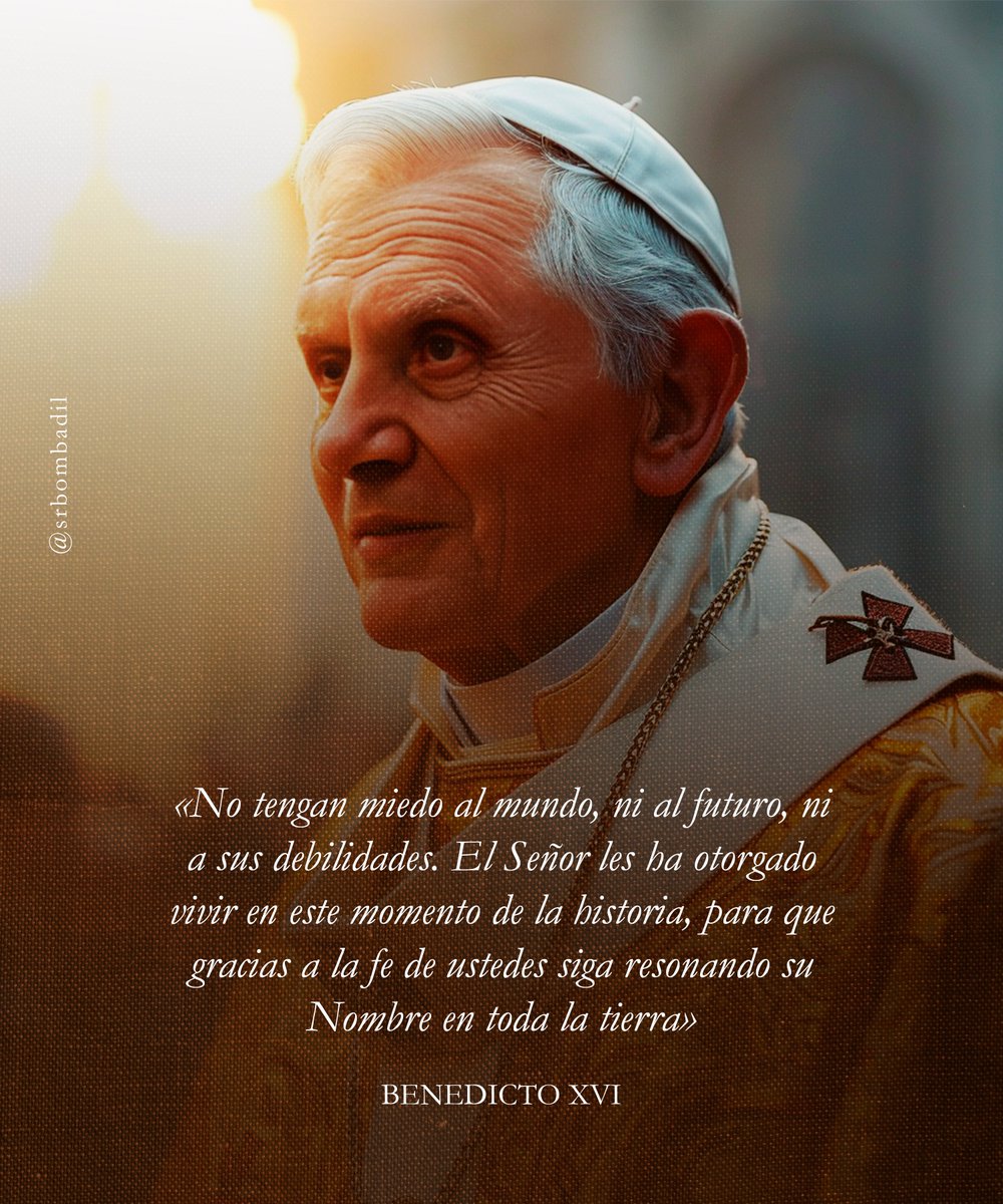 Gracias por su testimonio, Santo Padre

Nuestro humilde homenaje a Benedicto XVI, a un año de su partida a la Patria Celestial. Que en paz descanse...

.

#benedictoxvi #benedicto #papa #iglesia #santopadre #iglesiacatolica #vaticano #tradicion