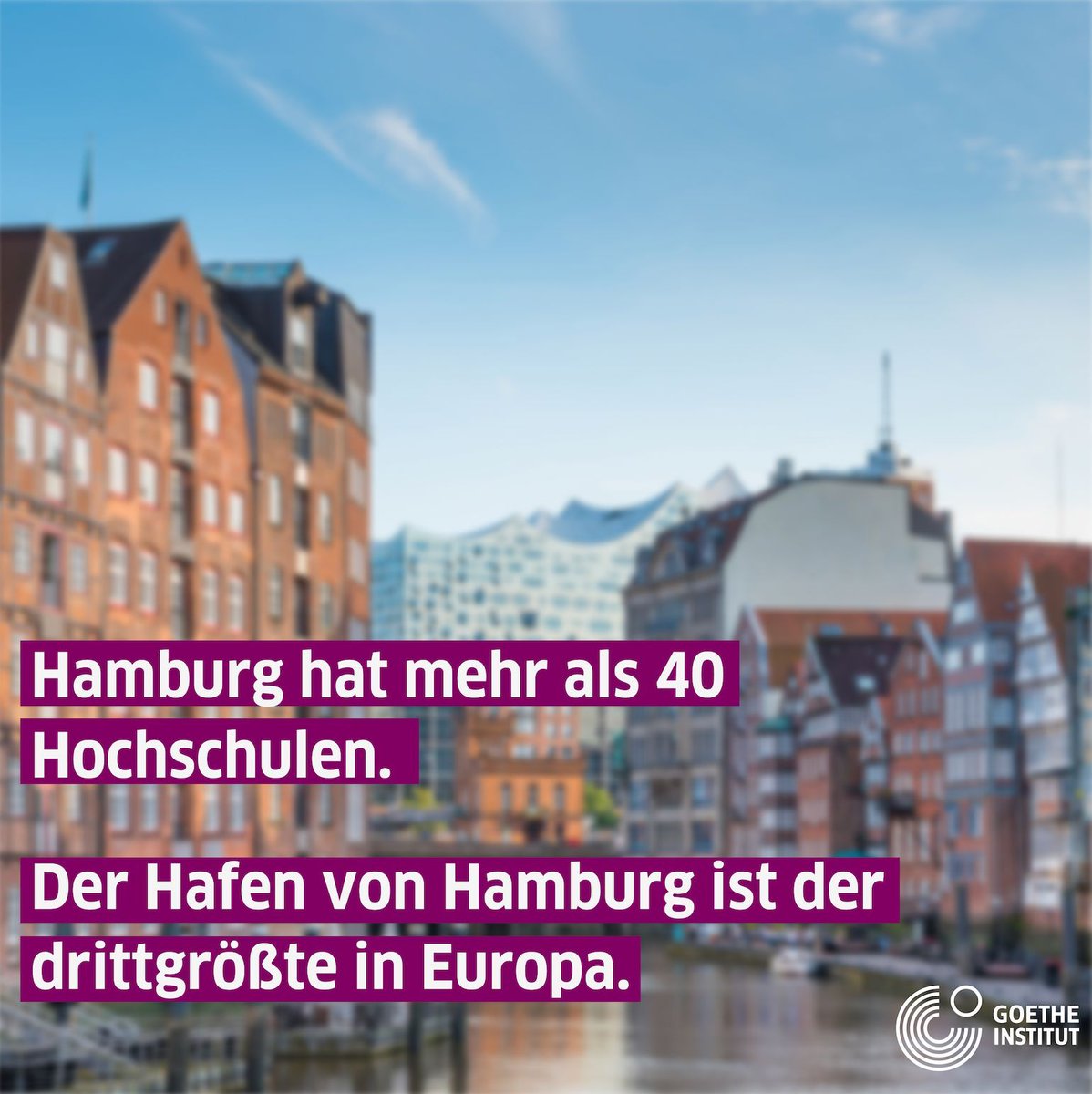 gappexchanges's tweet image. Did you know that Hamburg has more bridges than any other city in the world! Plan a trip during your next #GAPP exchange and discover the port, the impressive concert hall &quot;Elbphilharmonie&quot; and many other attractions. 
#gappexchanges #goetheinstitut