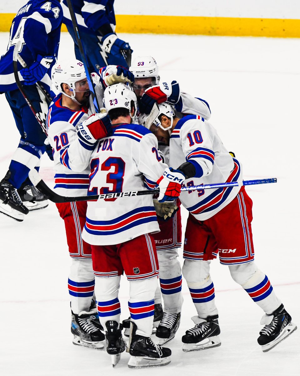 NHL's tweet photo. The @NYRangers are the first team to reach the 50-point mark this season! 🗽 https://t.co/AWqRHAVgIM