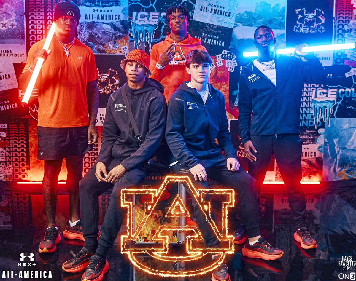 The Auburn Tigers are one of the most represented teams here at the Under Armour All-American Game with 5️⃣ Signees: -WR Perry Thompson -WR Cam Coleman -CB Amon Lane-Ganus -CB Jalyn Crawford -K Towns McGough #WDE 🦅 #UANext on3.com/college/auburn…