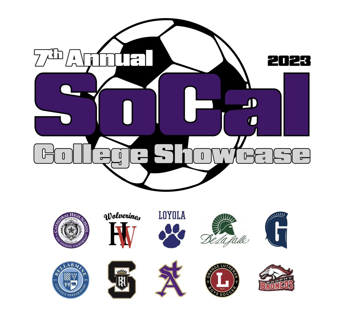 It’s a Wrap! Thank you to all of the student-athletes, coaches, volunteers, parents, college coaches and fans! See you in 2024! @BCPSports @ServiteSoccer @phantomsoccer @dlssoccer @GPrep_Athletics @hwathletics @LoyolaSoccer @stavarsoccer @BrophyAthletics @OLuBoysSoccer