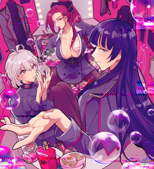 #今年も残りわずかなのでお気に入りの4枚を貼る この辺お気に入りかな 今年はヒプの絵ばっっかりだった!来年もよろ