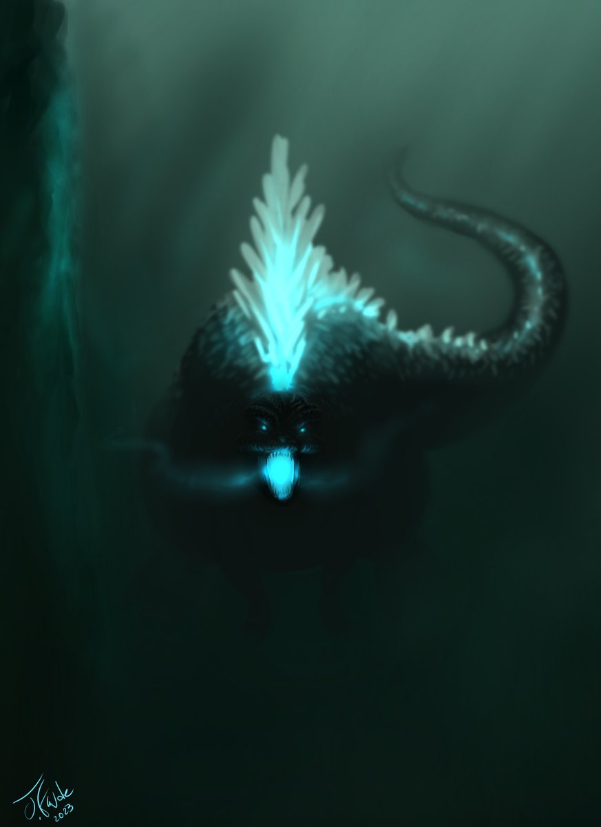 Destinyfall's tweet photo. So obsessed with Godzilla minus one. 

@Godzilla_Toho @clipstudiopaint https://t.co/onMFAXubO0