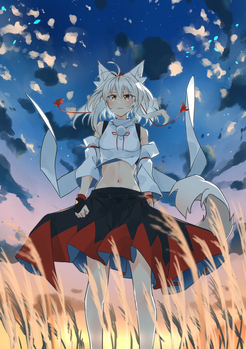 #2023年自分が選ぶ今年の4枚 #東方Project #絵柄が好きって人にフォローされたい  犬走椛ならば、この4枚