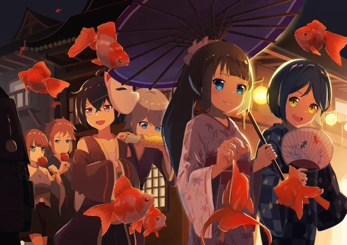 来年もたくさん色々と描いていきたいです #2023年自分が選ぶ今年の4枚