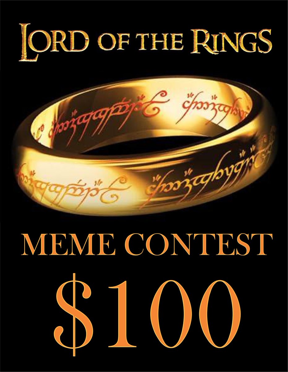 lordofrings_sol's tweet photo. 🛎️ $LORD MEME CONTEST : airdrop $100 for 5 meme creators🛎️ 
 
👉🏻How to Enter: 

❇️ Like and RT this tweet with the hashtag #LORD 

❇️ Tag 3 other meme creators you would like to win 

⏰️ Winners in 72hrs Let’s gooooo

#LORD https://t.co/UseGPsoT41