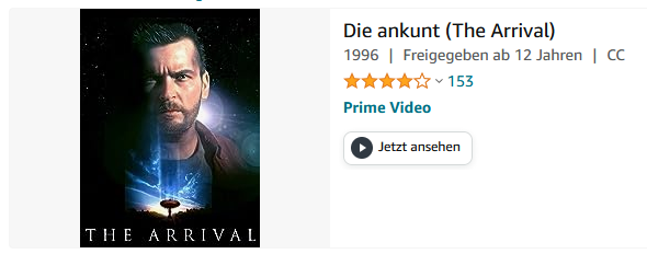 Teuflinger's tweet photo. Schöner Film! Die "ankunt". Ähm ja. Danke Amazon. https://t.co/pwA7IjSfgC