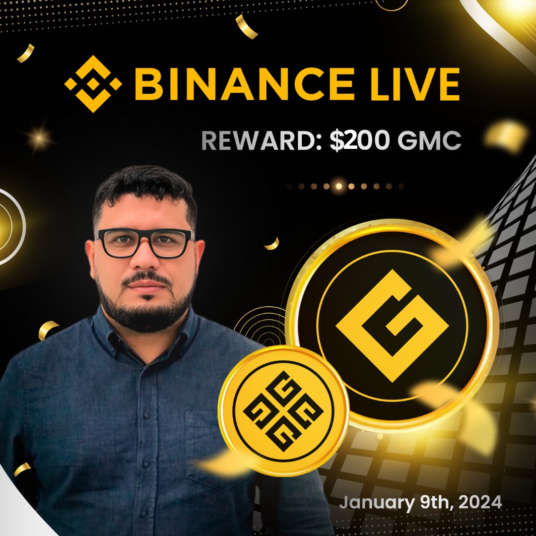 dens_club's tweet photo. DC Presenting a #BinanceLive_AMA🎉

📌 Venue : https://t.co/7AChAXS0j7
⏰ When : 9th January 2pm UTC 
🤑 Reward : $200 GMC

10 winners will get $20 GMC Reward each.
Twitter (5) & Live asking (5)

1⃣ Follow @GoldMiningCO
2⃣ Like & RT & Tag 3 Friends 
3⃣ Post your questions.

🚸 Must Join GoldMining & DC Telegram & Twitter before the AMA otherwise you wont be chosen as WINNER.

https://t.co/XKh4EVKcUy
https://t.co/UTG7EBNuUo
https://t.co/ME6WlEt3TP

Best of luck 🤞!

#Giveaway #Airdrops #DC #decentralized_club #NFT #NFTs #NFTgiveawas #Giveaways #Airdrop #AMAs #Crypto #Web3 #RAW #Metaverse