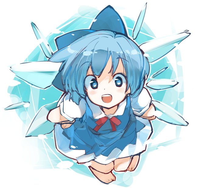 今までの本日の一枚 ちるの総集編セット1  2019年1～3月頃制作  #本日の一枚 #東方 #ちるの 