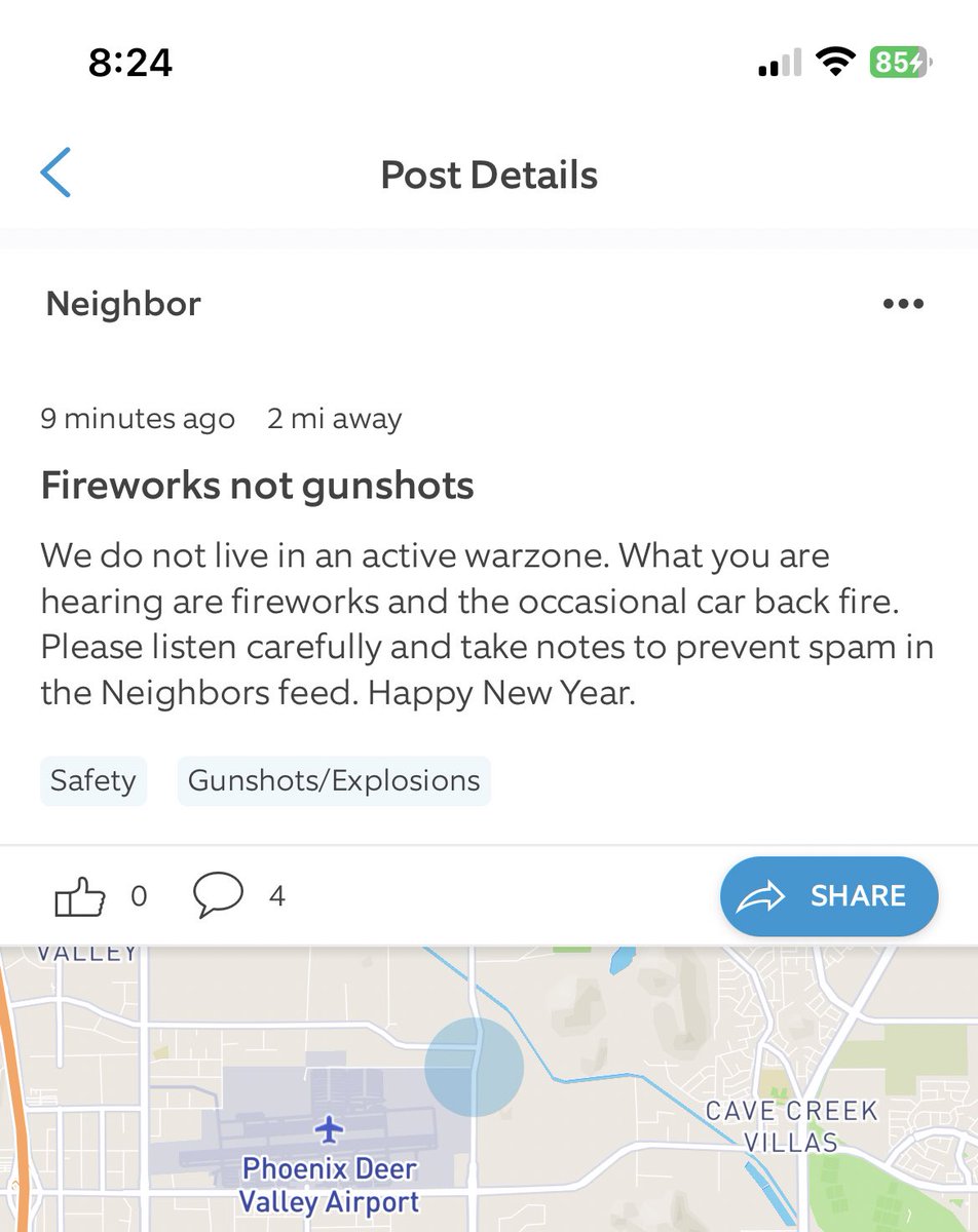 LouAZMerrijul's tweet photo. Just got this Alert on my Ring App
#Hilarious #RingApp
Whew glad to find out We don’t live in an active war zone .. (yet) 😉 https://t.co/AyjrG17fbZ