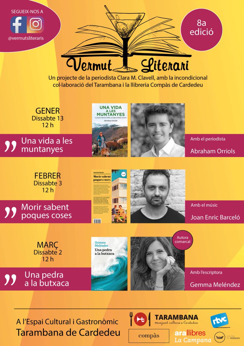 Som-hi 2024! ⭐️ @Compascardedeu <a href="/rtvcardedeu/">RTVCardedeu</a> <a href="/eltarambana/">Tarambana</a> <a href="/arallibres/">Ara Llibres</a> <a href="/penguinllibres/">Penguin Llibres</a> <a href="/Ed_Periscopi/">Periscopi</a>