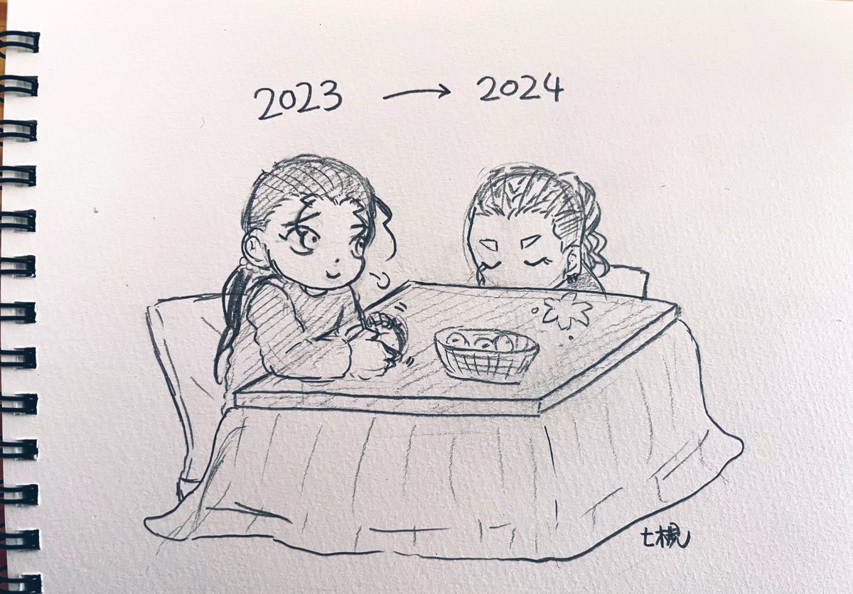 仕事前に描き納め!!!! 