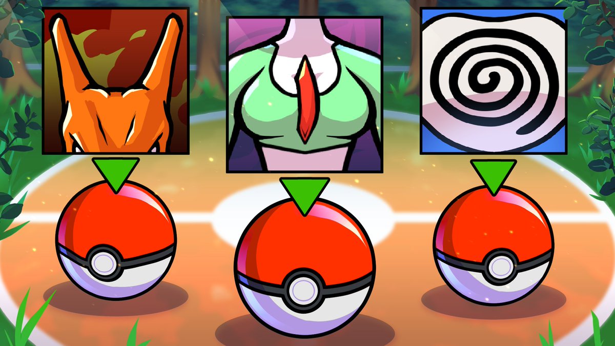 DobbsGaming's tweet photo. NEW video where @HoodlumCallum and I choose our starter Pokemon by only seeings its detail! Watch here: https://t.co/6ji6hThwns https://t.co/79K9Bm60pt