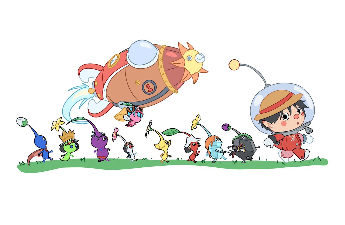 captain luffy and his crew..?