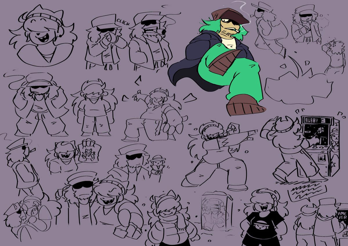 atsuover's tweet photo. hazy doodles https://t.co/MSsG1NTe0E