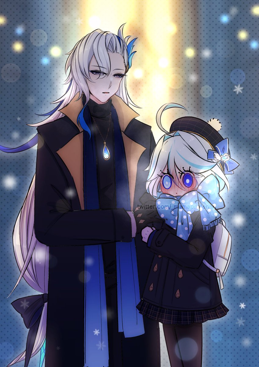 M4carones's tweet photo. Winter Neuvillette and Furina

Neuvi - Me
Furina - (Doesn't want to be named)

(Inspired by @/_mamaprofennn's NeuviFuri artwork)

#Cosplay #NeuviFuri #Neuvillette #Furina https://t.co/HADS2WlXeB