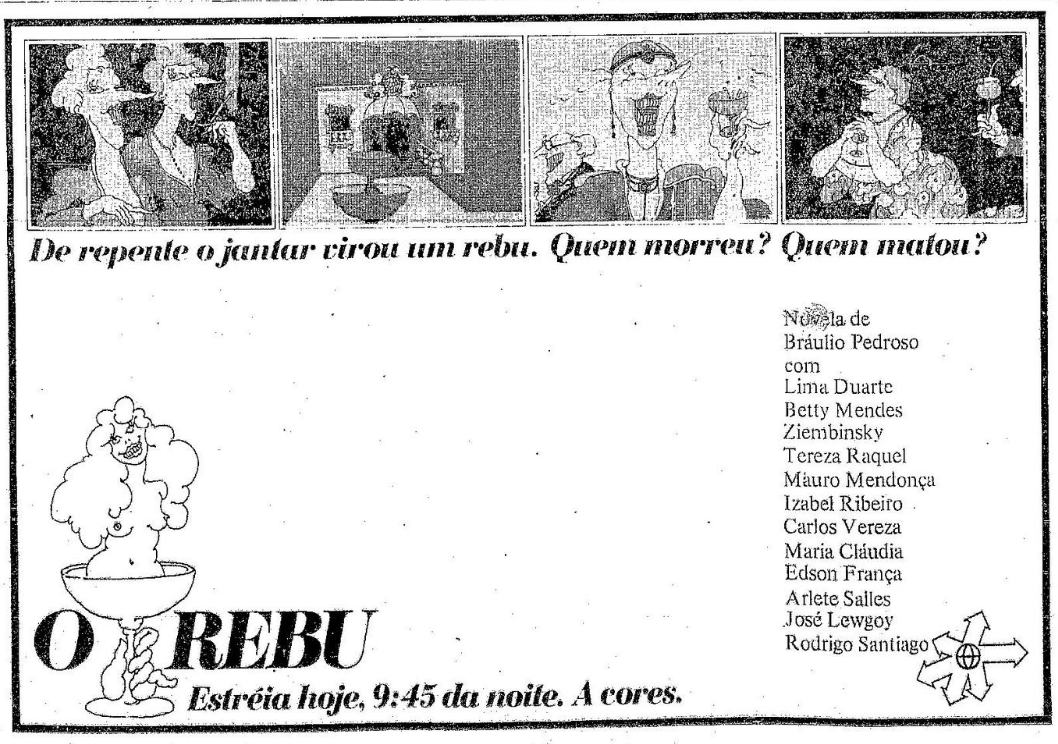 O Rebu - Rede Globo (1974) 🇧🇷

(📸 acervo O Globo)