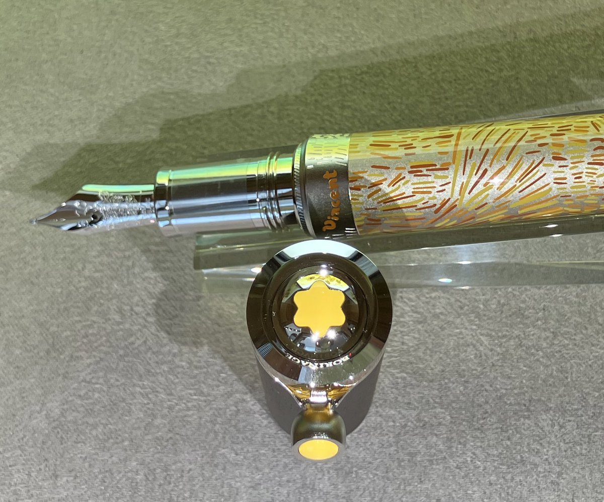 4階万年筆】#MONTBLANC 2023年限定Masters of Art #フィンセント