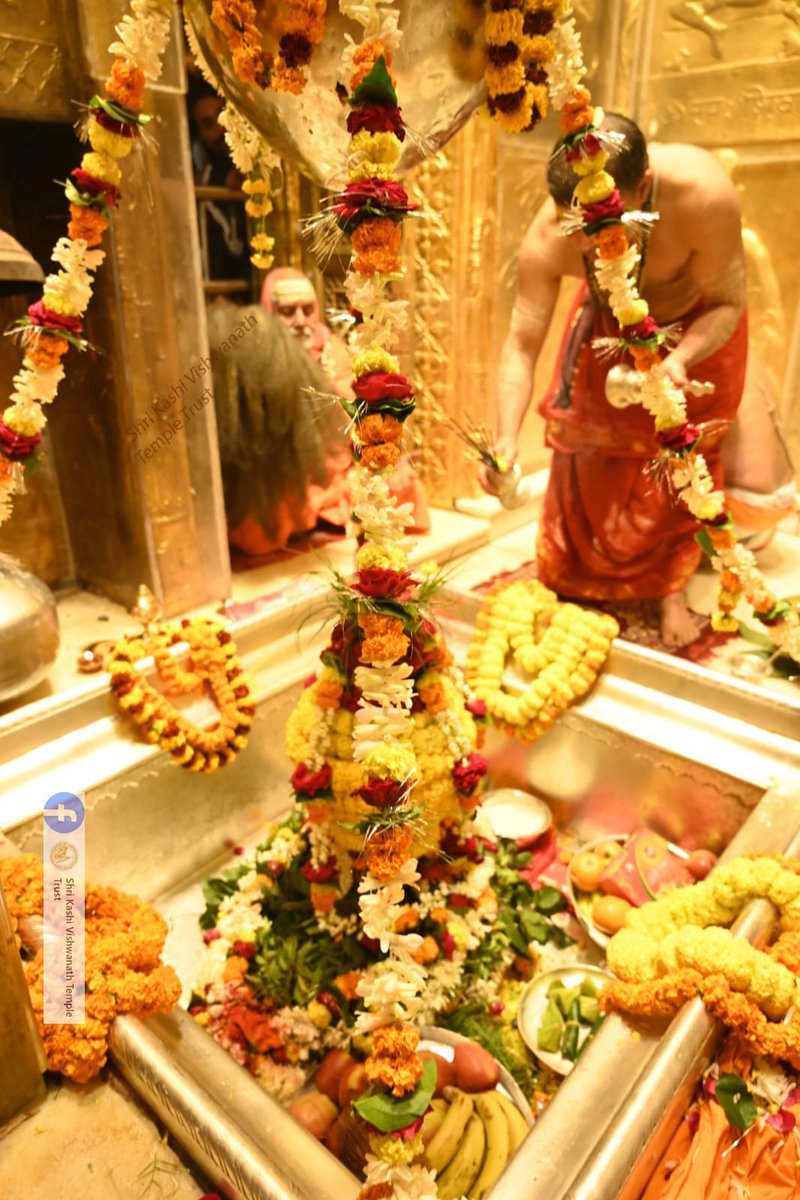 ShriVishwanath's tweet photo. आज दिनांक 31-12-2023 को श्री काशी विश्वनाथ मंदिर में मंगला आरती के भव्य दर्शन   #ShriKashiVishwanath #Shiv #Mahadev #Baba #Temple #Darshan #Blessings #BhogAarti #Varanasi #Aarti #Kashi #Jyotirlinga #tamil #VishwanathDham #KashiTamilSangamam https://t.co/uCrr3VnJp1