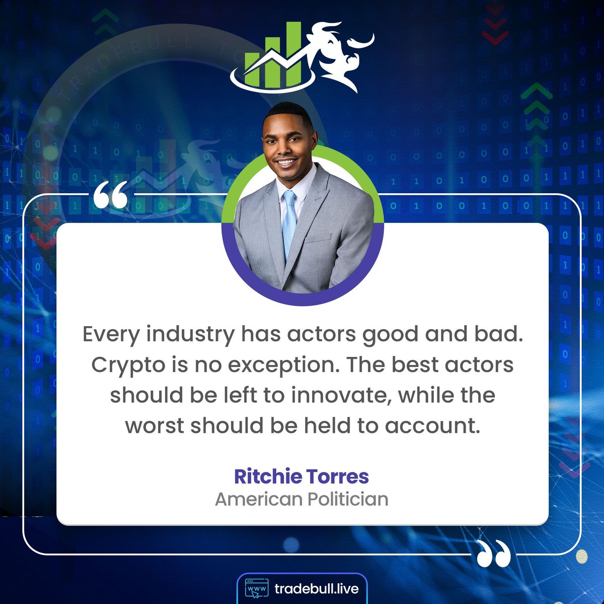 TradeBull_TBT's tweet photo. In every industry, there are both good and bad actors, and crypto is no exception. Let the best innovators shine, while holding the worst accountable. 💡🌐 #CryptoInnovation #AccountabilityMatters #TradeBull

Follow us on @
Website: https://t.co/GOe1FKeEBS https://t.co/TRCcqtBJrO