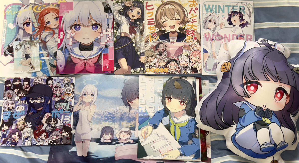 c103戦利品‼︎✨
うん!一般参加だから張り切っていっぱい買った!
正月休み楽しませていただきます〜🙏 