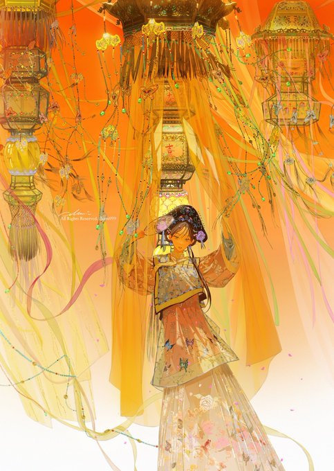 「dress lantern」 illustration images(Latest)｜3pages