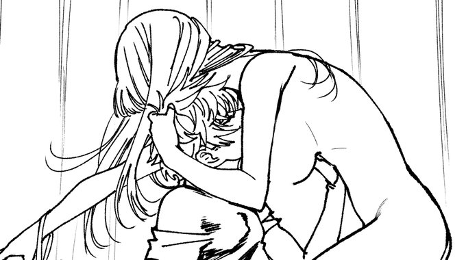 集中してたんで保存せず大体全部描いたとこで跳んだコマ
へこんだんで雑に書き直したけど
まあまあちゃんとしてるな～ 