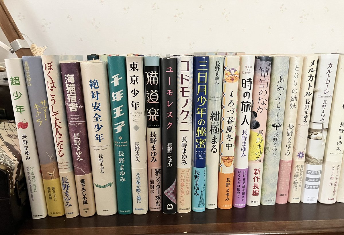 lutub0's tweet photo. 今年は古本を少しずつ集めまして、新装版のぶりき罐以外はあると思います…🫠 https://t.co/6JBRwpQDMk