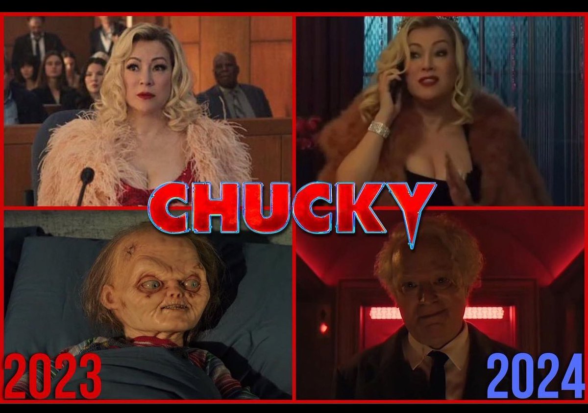 xxjessabugxx's tweet photo. Season three has been really awesome and hilarious so far #chucky #charlesleeray #chuckyray #chuckyshow #horror #tiffanyvalentine #tiffanyray https://t.co/2Vrt3smReL