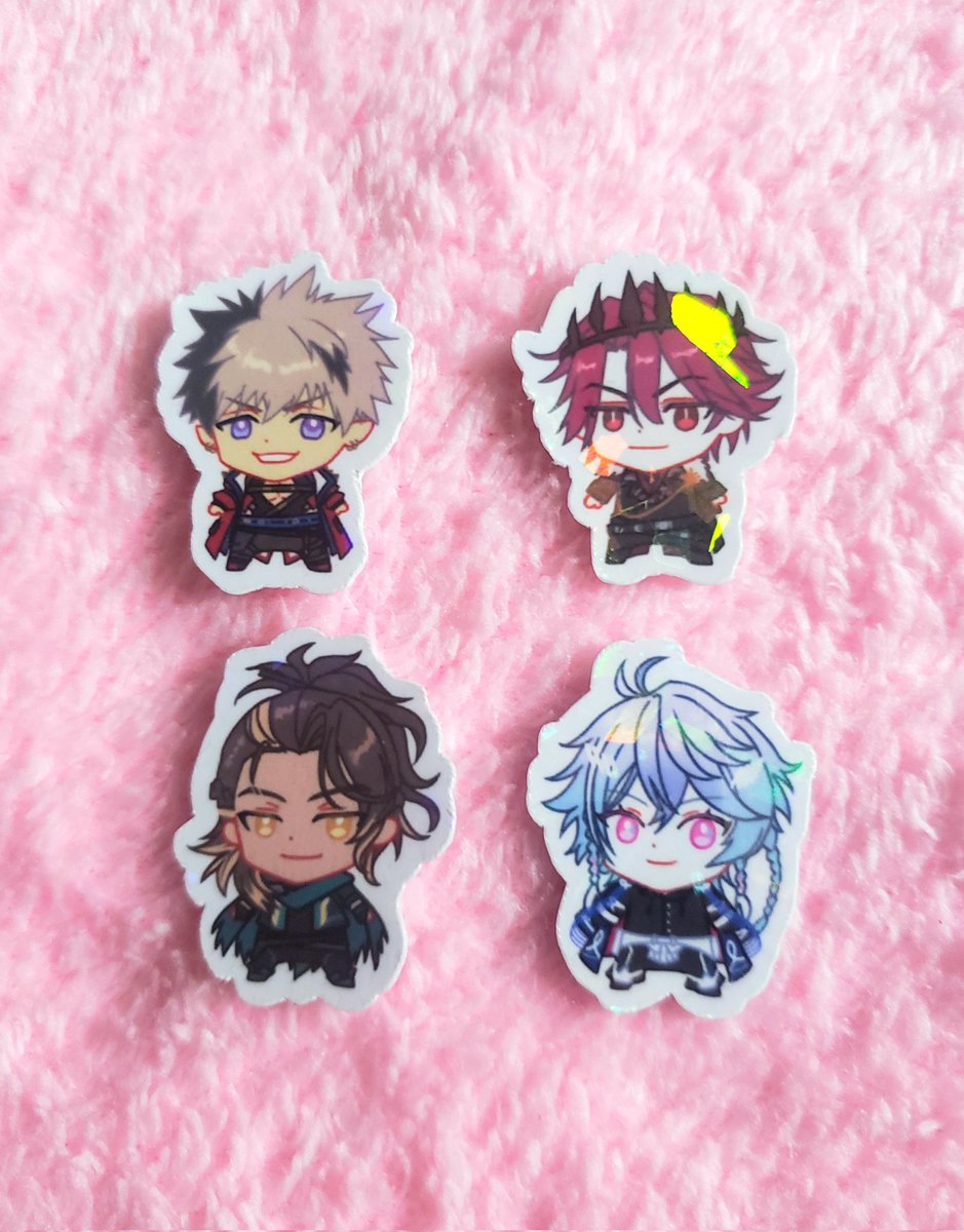 evilmonksan's tweet image. prints!!!
miguel print - @aethenus
sampo print (+mini armis stickers!) - @_eun914
shizun print - @ha_zhe_
krisis postcard - @savvy_lavy 💕
ayato bookmark - @_hojun_