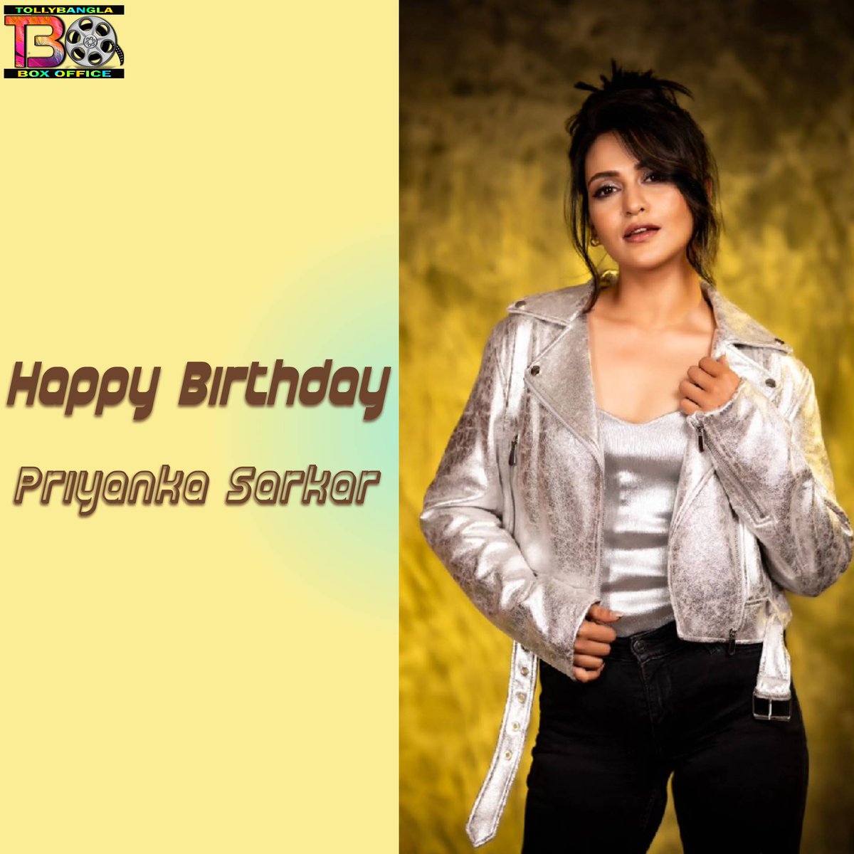 TollyBanglaBox1's tweet photo. Wishing Happy Birthday to Beautiful @PriyankaSarkarB 🎂... All the best for your upcoming projects #Dhappa &amp; #MirzafarChapter2... https://t.co/RQBKuIkDBS