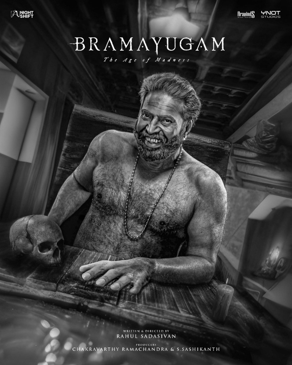 AravindSSivan07's tweet photo. #Bramayugam 🔥 

@mammukka #Mammootty https://t.co/v3mmoab2xF