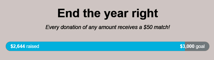 We need just over $350 to reach our end of year goal.

Can you help get us over the line?

Go to instillmindfulness.networkforgood.com/projects/21373… to give.

Thank you

#thankyou #mindfulness #swva #nrv #pulaskiva #wellness #wellbeing #selfcare #communitymatters #grateful #happynewyear #endofyeargift