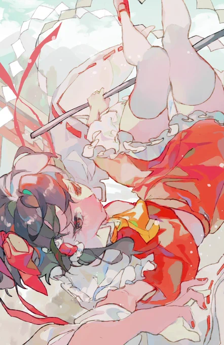 #2023年自分が選ぶ今年の4枚 見返したら今年絵描いてなさすぎてびっくりした〜〜 