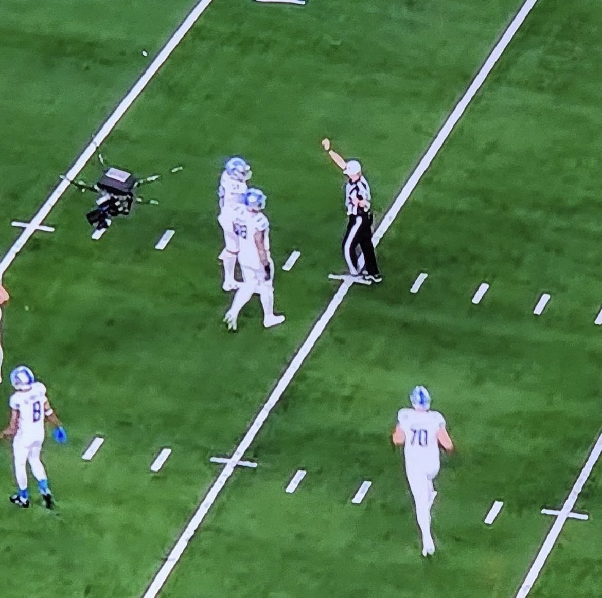 “68 did not report as an eligible receiver”