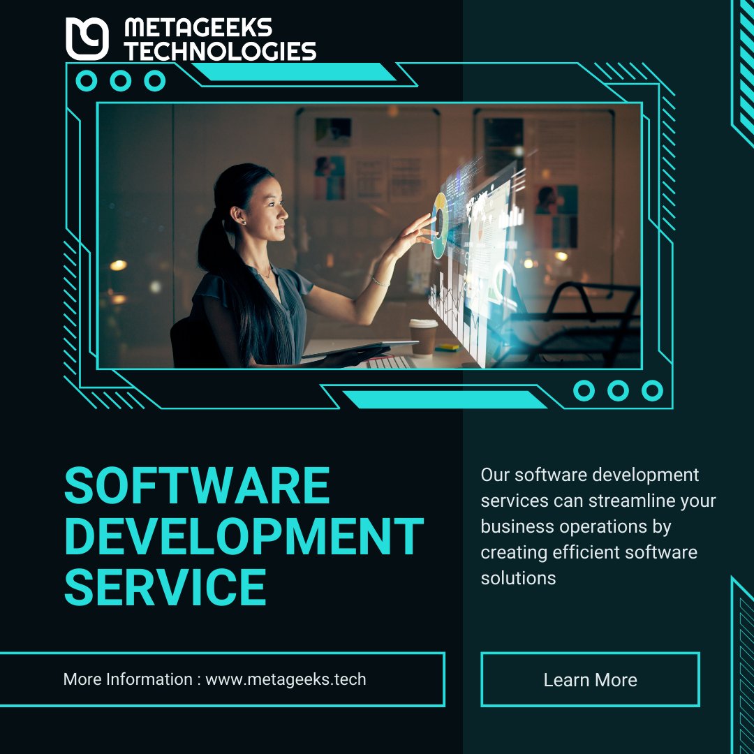 MetaGeeks_tech's tweet image. Empower your business with our state-of-the-art development services!
Why Metageeks?
✅ Expert Developers
✅ Innovative Solutions
✅ Tailored Software for Your Unique Needs
#Metageeks #SoftwareDevelopment #InnovationHub #TechSolutions