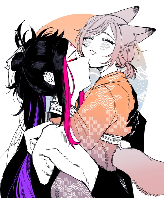 #今年の4枚 

呪術師と子狐でお送りします〜🦊 
