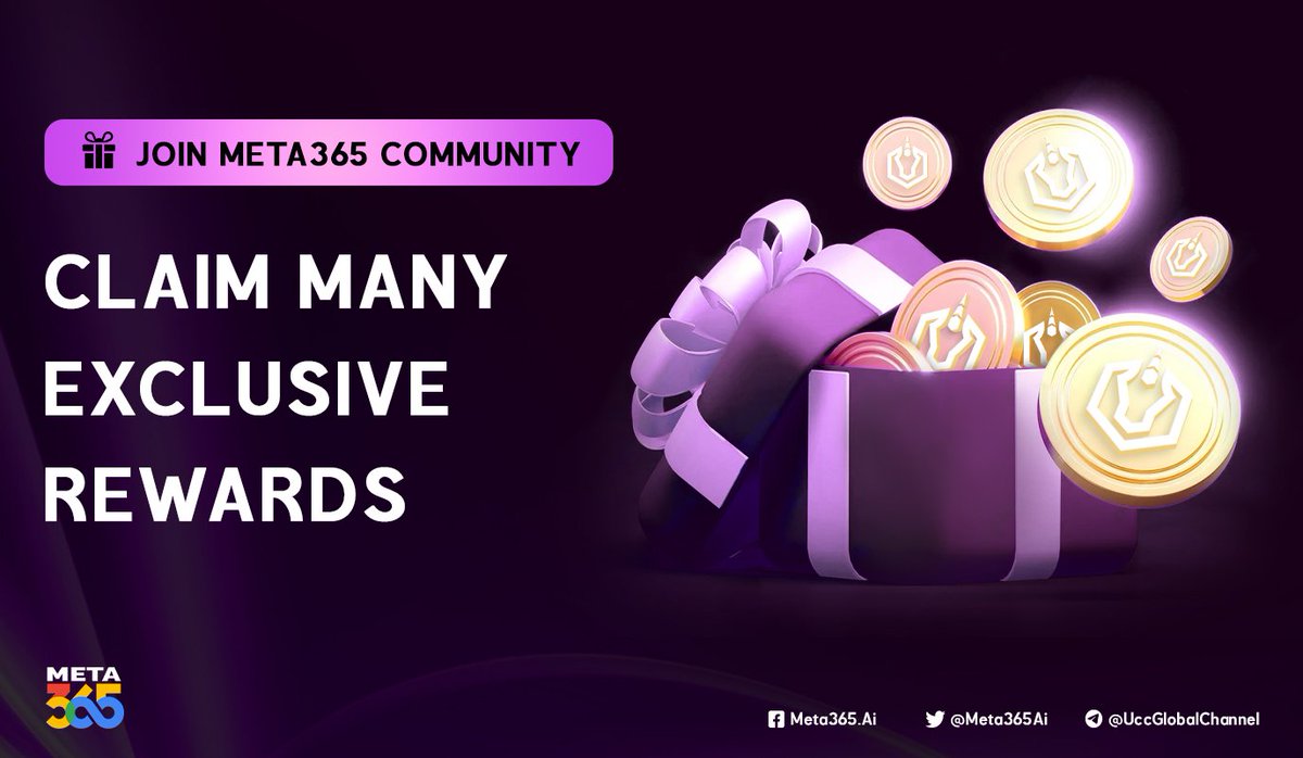 Vestiiofficial's tweet photo. Want VIP treatment? ๐ฅณ
Join Meta365 and unlock a world of exclusive rewards just for you! From discounts to early access, we've got you covered. ๐โ
Join now and see for yourself!
#Meta365 #RewardsForYou #JoinTheFun #RWA https://t.co/zuJhRBOoyr