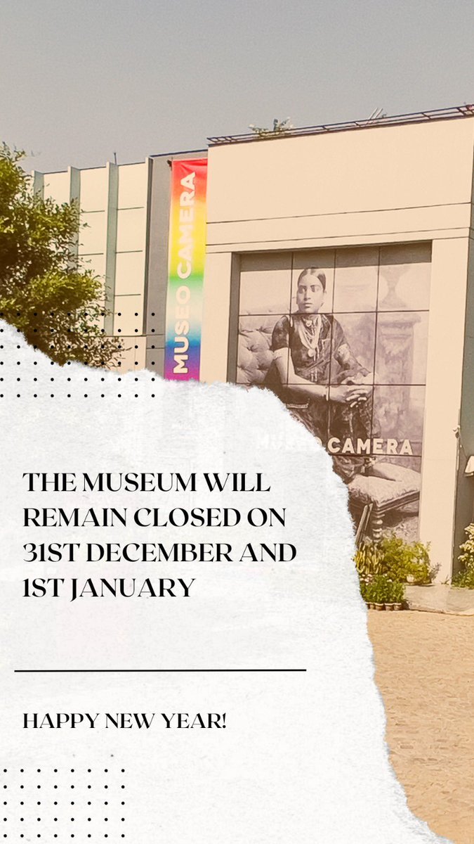 Happy New Year from #museocamera 

May 2024 bring happiness, good health and prosperity to all! See you at Museo soon!