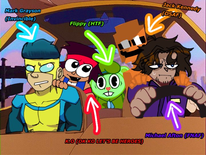 derby94163's tweet photo. @captaintaco2345 Bet. 🤭❤️❤️ 

Tags 🎉 #happytreefriends #HTF #FNAF #DSAF #okkoletsbeheroes https://t.co/iKeIqNLhnA