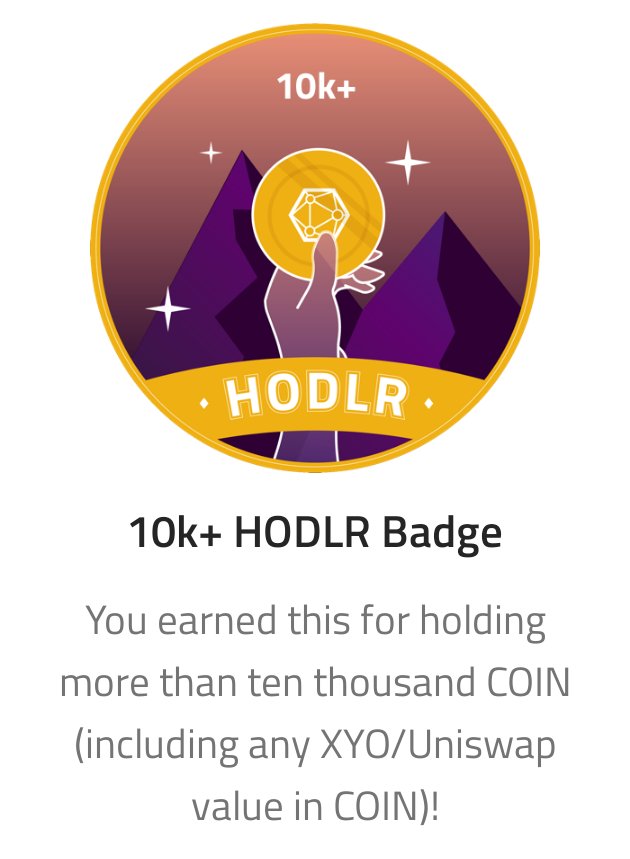 Noble446's tweet photo. Check out my 10k+ HODLR Badge! https://t.co/bi1NHTme1p https://t.co/xngfa51Ofq