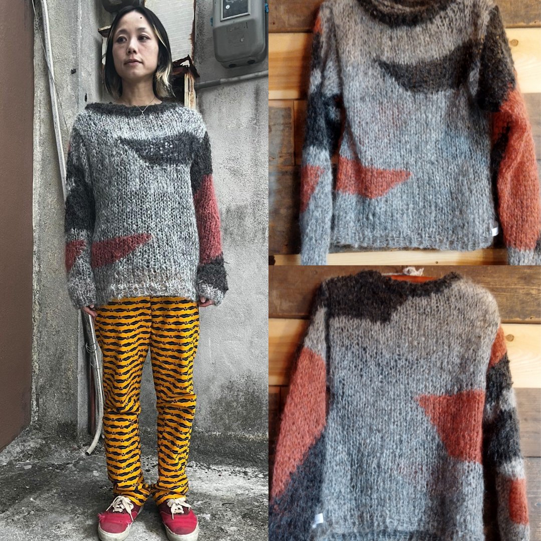 0_kaiho's tweet photo. "三毛猫モヘアセーター"SOLD
着用画像頂きました♫
#MADE_IN_HEAD
#madeinhead_knit
#mohair
#mohairsweater
#mohairjumper
#mohairknit
#モヘア
#モヘアセーター
#モヘアジャンパー
#モヘアニット
#三毛猫モヘアセーター https://t.co/k3qDZg6Kur
