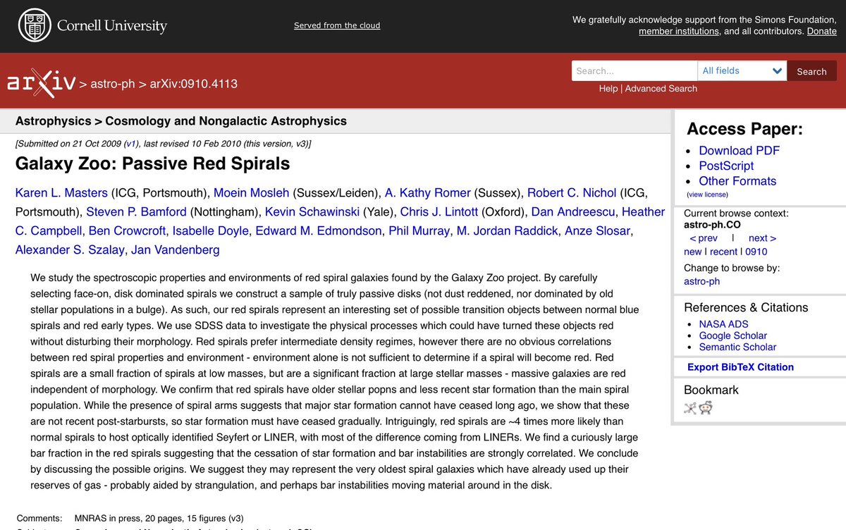 jkarpin2's tweet photo. Red Spiral Galaxies 

https://t.co/xDPE8TGFAR

https://t.co/KH9iENcjAE

https://t.co/HlXxatBeLp

https://t.co/fNyYpNcUPn

#astronomy #astronomer #Science #Galaxies #RedSpirals #SDSS #GalaxyZoo https://t.co/Bz4P5tVBq4