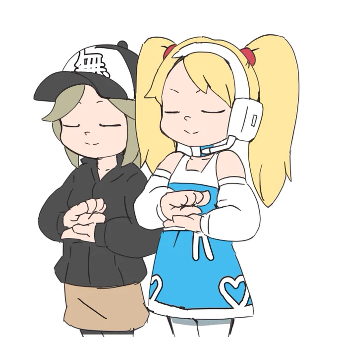 おもむろにRTAちゃん過去絵。 何のゲームか分かるかな?