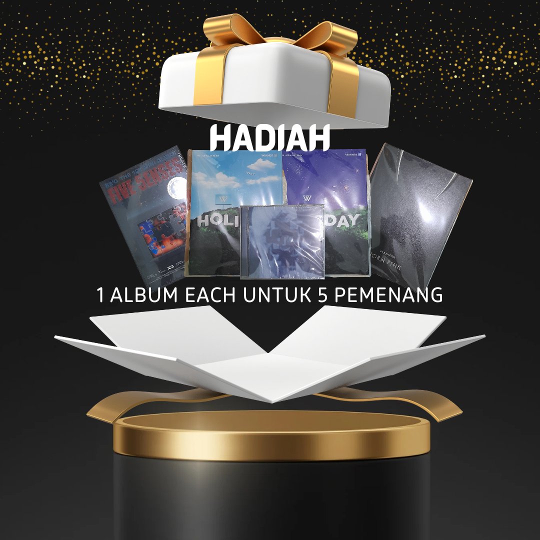OliviahCindy's tweet photo. [HighCircle_Shop GA]
Open for Everyone 🔊🔊

Hadiah :
📌Winner Holiday Day ver
📌Winner Holiday Night ver
📌Epik High Face ID
📌Be'o Five Sense
📌Blackpink Born Pink Black ver

ALL ALBUM SEALED

Rules cek pict!

Goodluck 💙

#HIGHCIRCLE #WINNER #EPIKHIGH #GIVEAWAY https://t.co/00PYtxlQq2