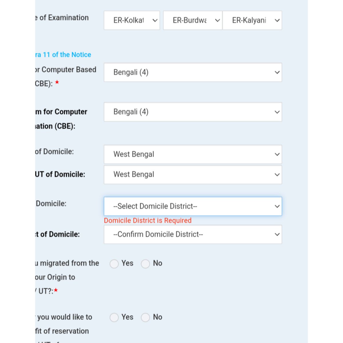 SUBHROJYOTI27's tweet photo. @ssc_official__ 
Please extend the last date of application in ssc GD. The website is not working. Some mandatory fields are not working in the form and captcha is not available #SSC_GD_Extend_date
#SSC https://t.co/qEhiCEybzJ